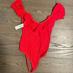 Wilfred Off-the-Shoulder Bodysuit NWTS